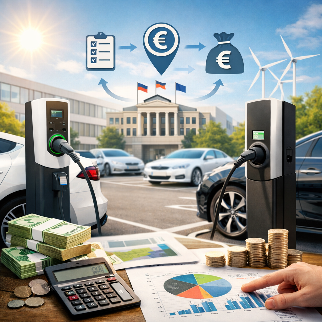 aides borne recharge entreprise financement installation